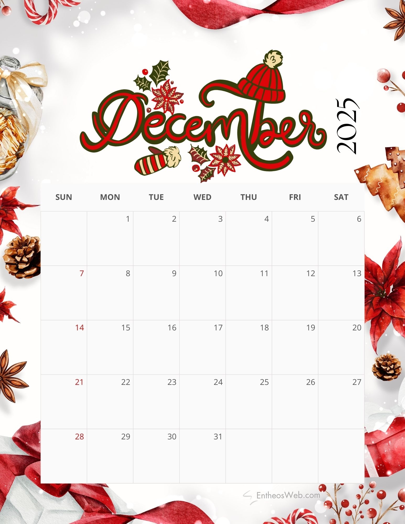 October 2025 Calendar Cute