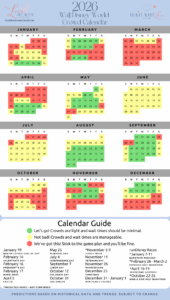 Disney World March 2026 Crowd Calendar
