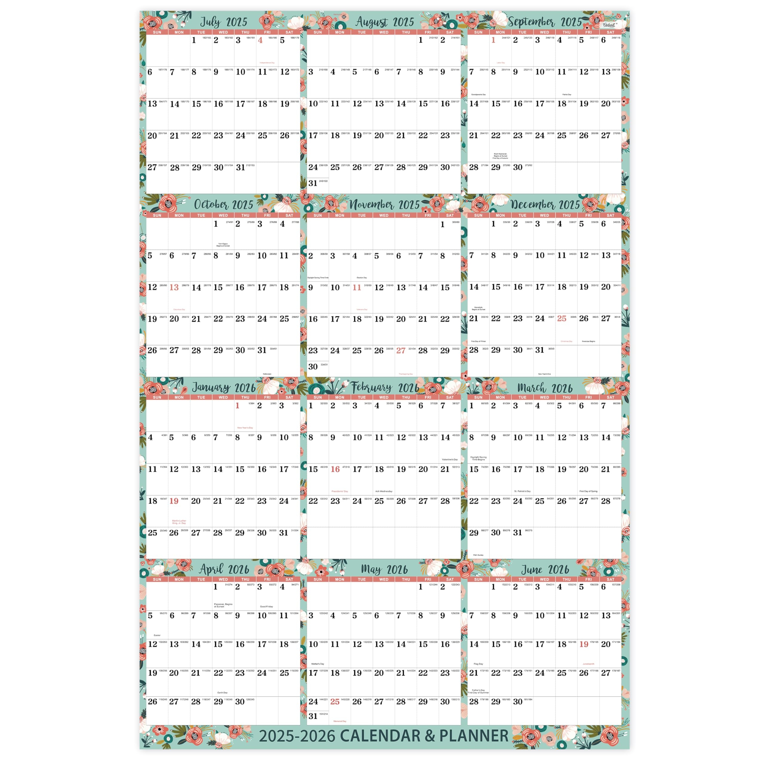 June To July 2025 Calendar