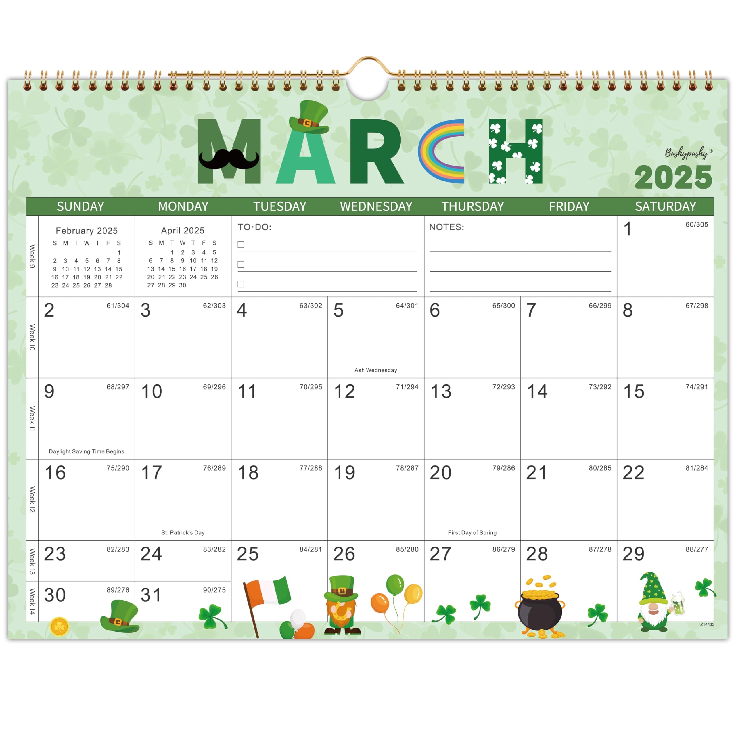 February And March 2026 Calendar