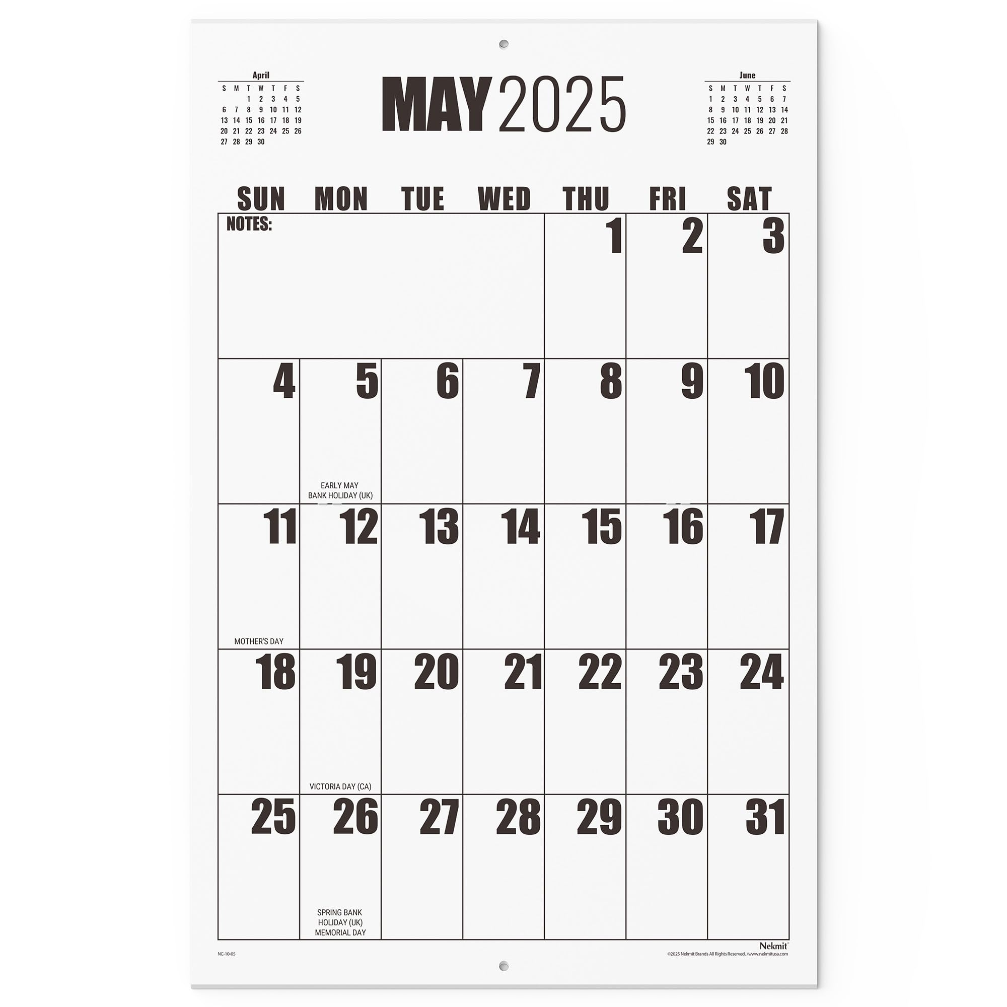 June 2023 - May 2026 Calendar
