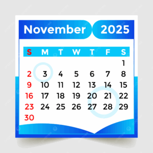 General Blue November 2025 Calendar