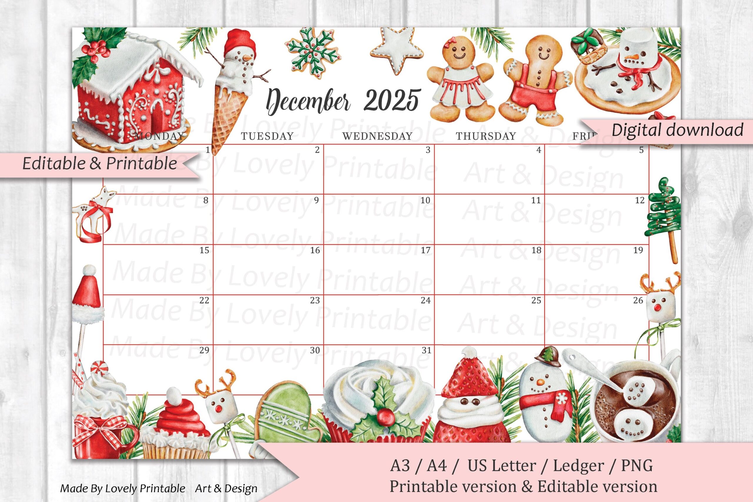 Calendar December 2025
