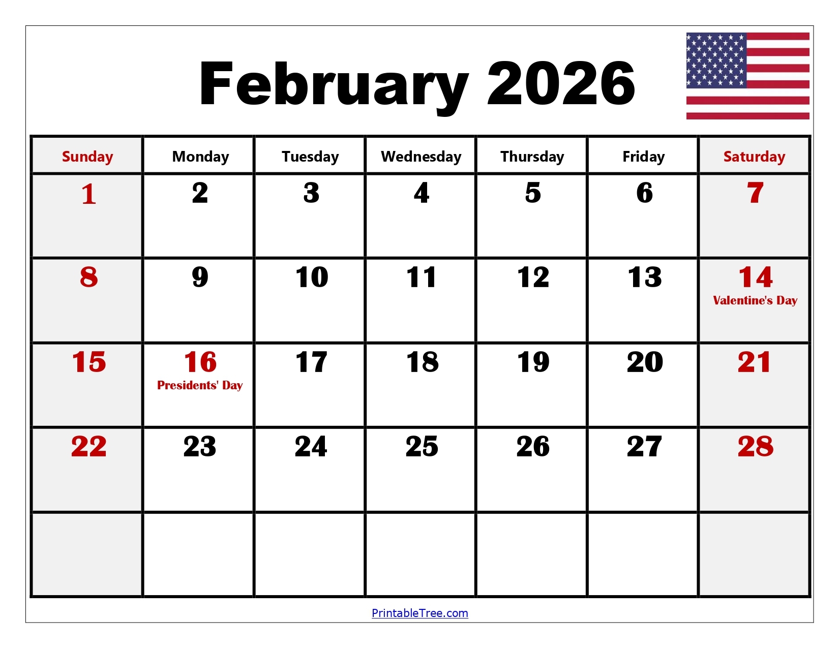 Feb And March 2026 Calendar