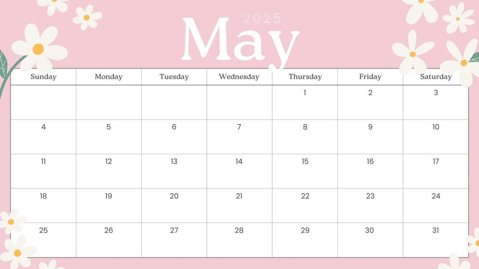Editable Calendar May And June 2026