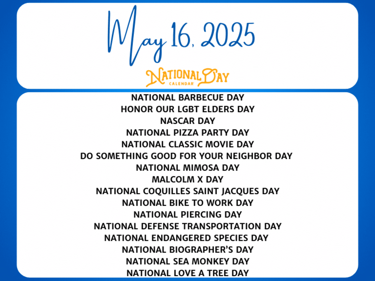 National Day Calendar November 2025