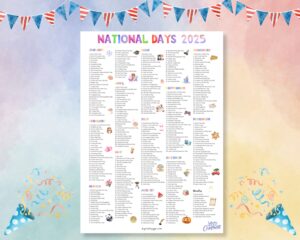 National Day Calendar December 2025