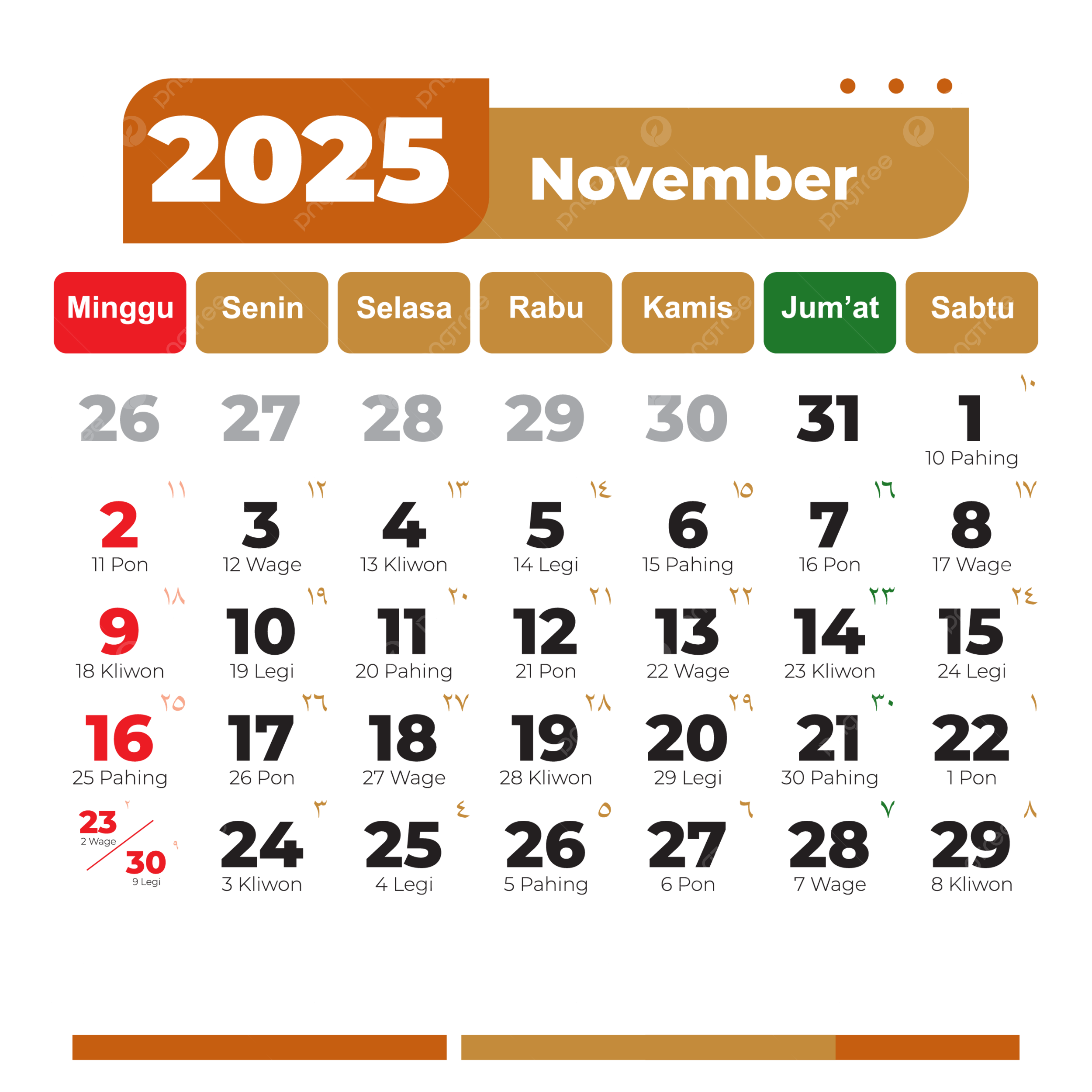 Show Me A Calendar Of November 2025