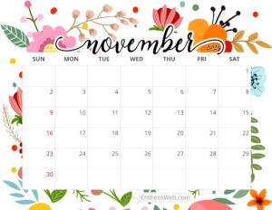 November 2025 Calendar Ideas