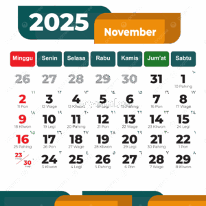 National Day Calendar November 2025