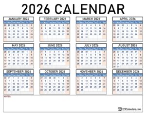February 2026 Calendar 123calendars